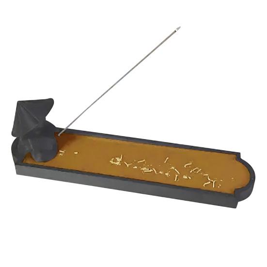 Fisherman Incense Stick Holder 3D Printed Plastic Fisherman Incense Burner Stand Home Office Desktop Decoration Ornament