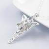 Movie Necklace Elf Princess Yavin Twilight Star Crystal Pendant Women's Necklace Jewelry Gift