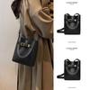 Bucket Bag Women's New Autumn and Winter Messenger Bag High-end Commuting Underarm Shoulder Leather Women's Bag Luggage