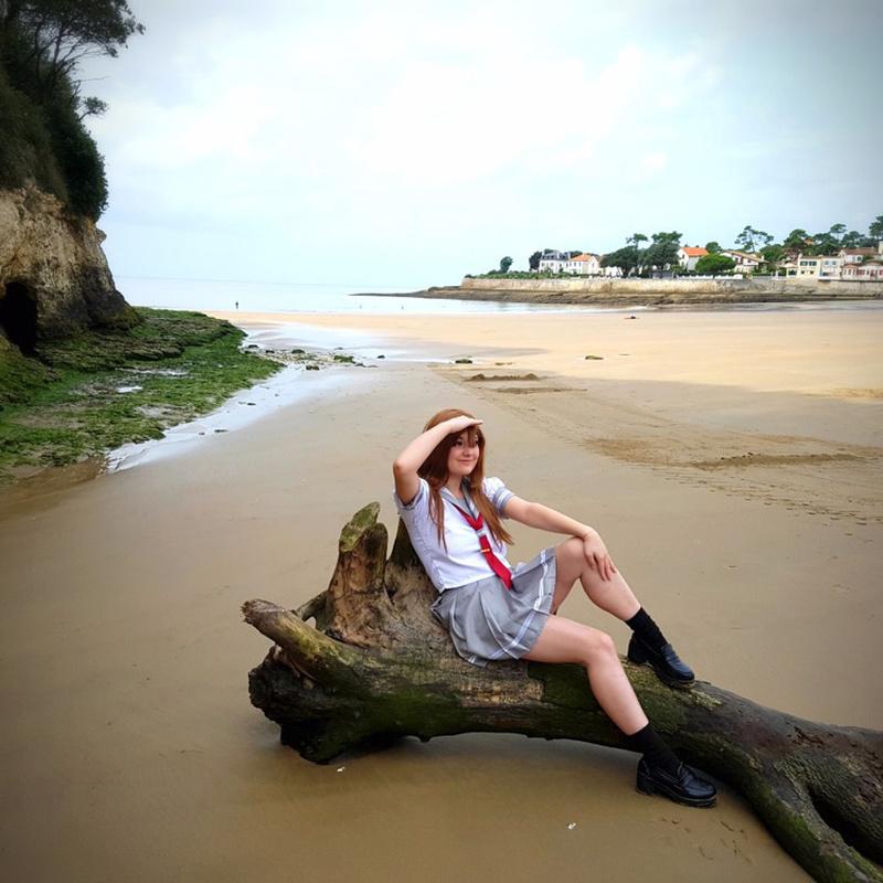 Japanischer Anime Love Live Sunshine Cosplay Kostüm Takami Chika Mädchen Matrosenuniformen Aqours Schuluniformen