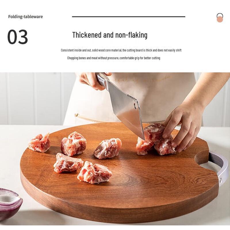 Wenge Wood Round Cutting Board