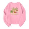 Children's Fashionable Lightweight Long-sleeved Round Neck Pullover With Pockets Printed Pullover