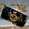 Telo Mare Stampato in Microfibra Banda Musicale Rock G-Guns N Roses Arrampicata Yoga Spiaggia Nuoto Corsa Asciugamano Morbido Assorbente