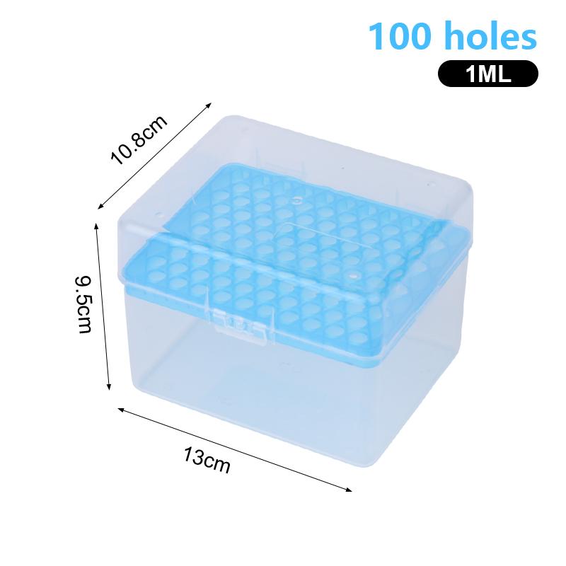 10Ul/200Ul/1Ml/5Ml/10Ml Plastic Laboratory Pipettor Tip Box For Experiment Pipette Tip Holder Box Micropipette Plastic Box