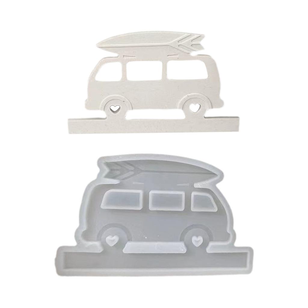 Gypsum Candlestick Silicone Mold Candle Base Mould Plug-in Camper Candle Holder Mold Ornaments Home Decorations Mould