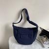 Large Capacity Solid Color Commuter Shoulder Bag Women's Crossbody Bag