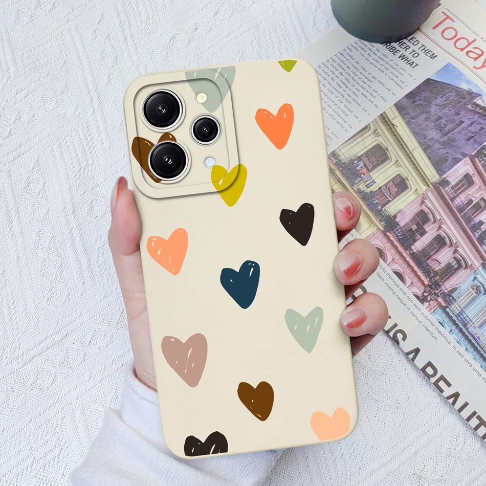 For Xiaomi Redmi 12 4G 5G 12C 11A Phone Case Hot Style Camera Protection Liquid Silicone Back Cover For Redmi12 12 C 11 A Bumper
