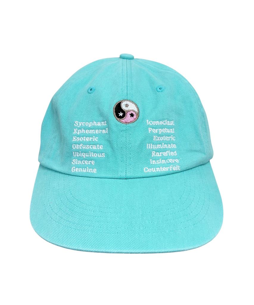 Paeseul Yin Yang Washed Cap Aqua