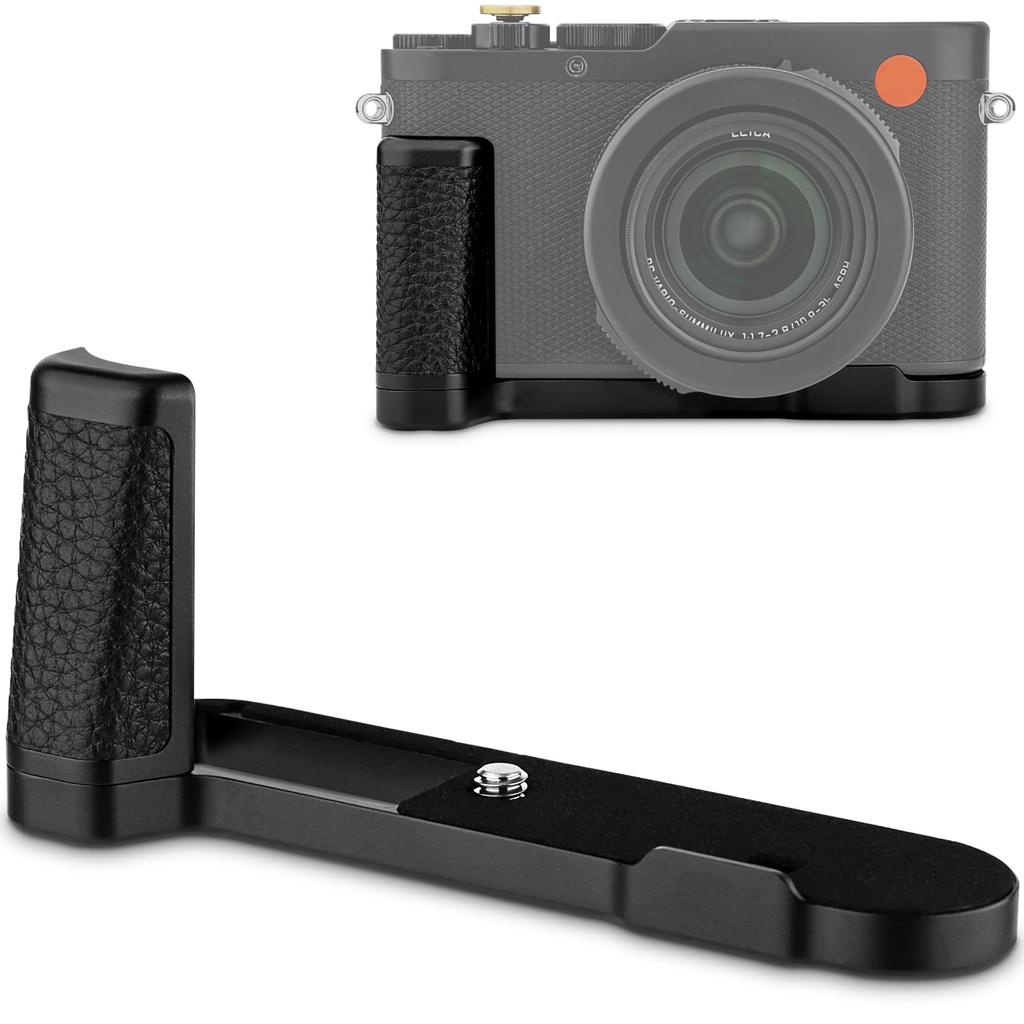Haoge Handle Hand Grip with Grip Bracket for Leica 8 Camera Body HG-D8 L-Shaped D-Lux