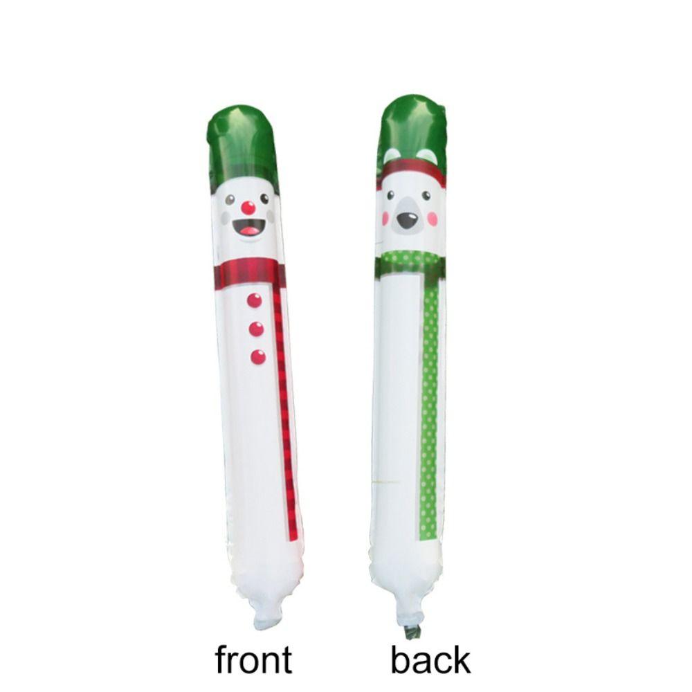 Crystal Ball Christmas Inflatable Stick Cookie House Children's Inflatable Toys Store Decoration