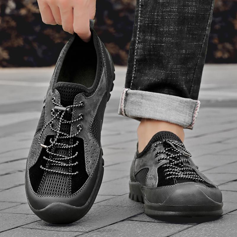 Мужская повседневная обувь с дышащей сеткой — фото 12