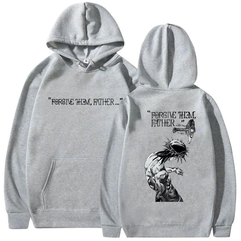 Japanese anime character trend 2D printed pullover hoodie sweatshirt comfortable and fashionable 2025 gender-neutral