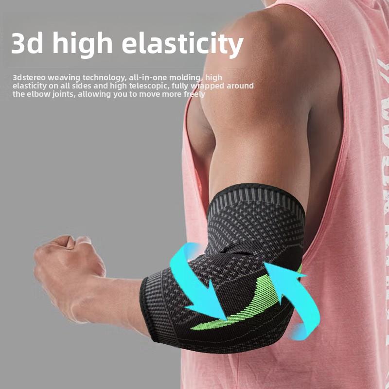 Sports Elbow Pads  Basketball Running Hand Guard Elbow Joint Cover Fitness Strength Training Bench Press Professional Pressure Elbow Pads