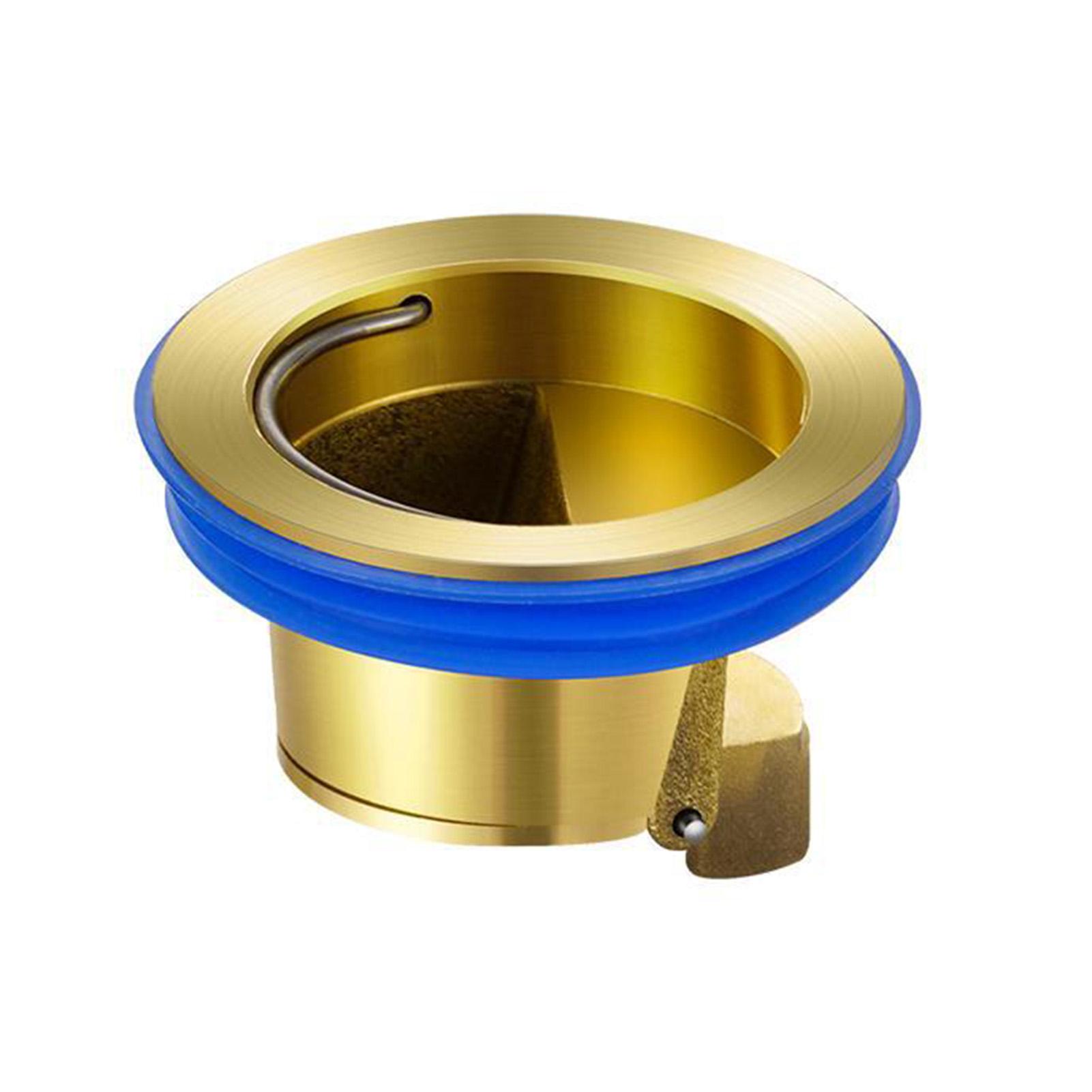 

Латунный напольный слив Cor Анти-запах Анти-насекомые Канализационный Быстрый дренаж Напольный слив для ванной комнаты Сердечник Прочный Быстрая установка Напольный слив