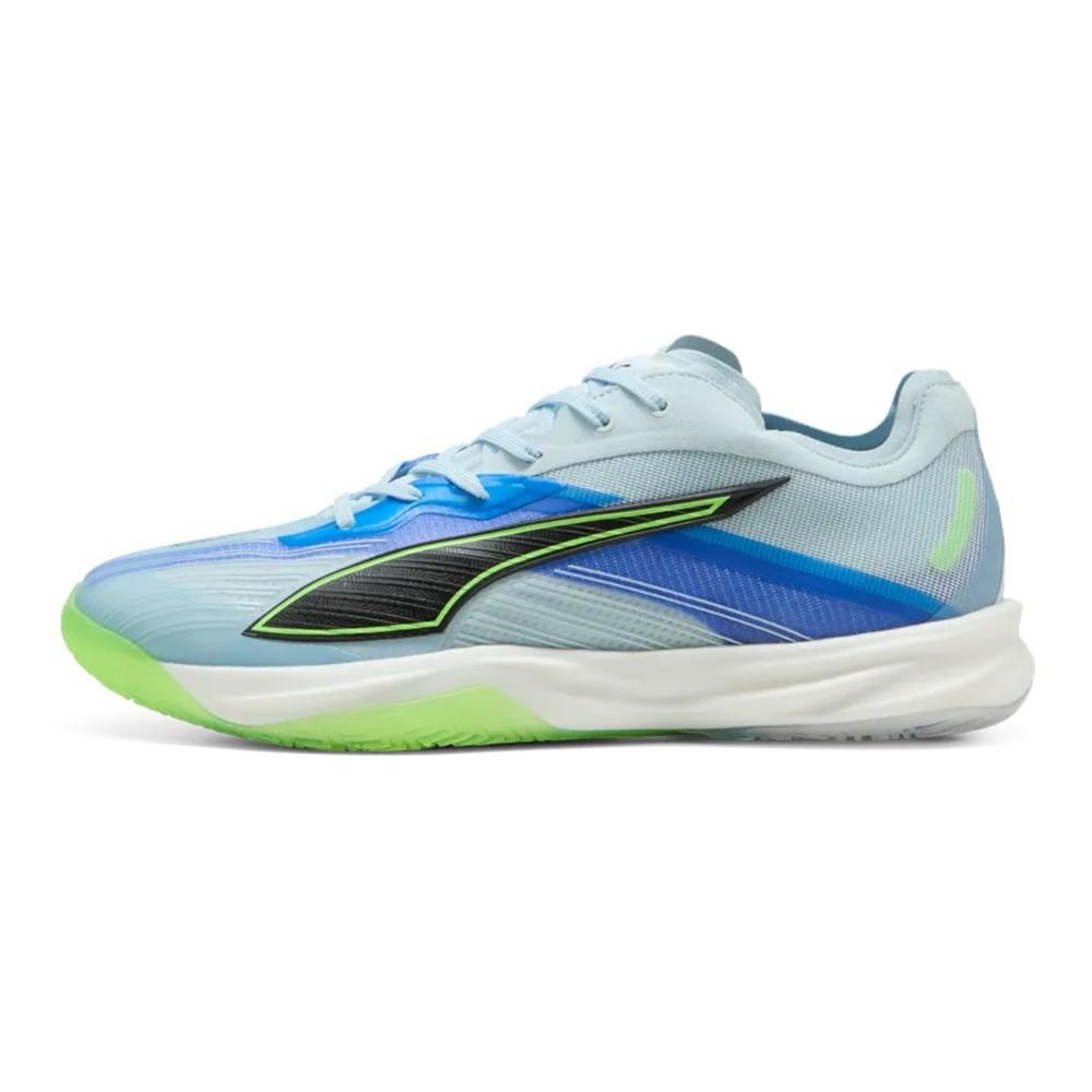PUMA Accelerate Nitro SQD 5 Sneakers Lace Closure Light Blue/Light Green/Blue