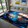 Dragon Ball Anime Pattern Area Rug for Living Roomanime soft washable cartoon floor carpet