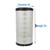 Andersen K1634PU Air Filter