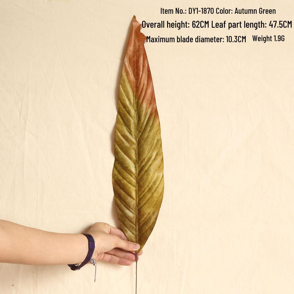 Autumn Forest Style Artificial Leaves and Flowers for Home Decoration