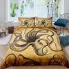 Octopus Duvet Cover Set Octopus Tentacles Bedding Set Nautical Ocean Blue Bed Linen Sea Marine Themed Comforter Cover Full Size