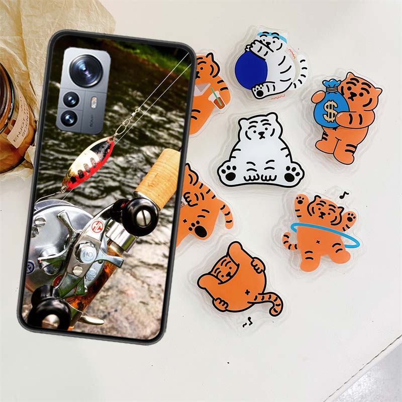 Fishing Professional Bait Joint bait Phone Case For Xiaomi Poco X7 F6 F5 Pro F7 14 Ultra Mi 15 11 Lite F3 M6 M5S M4 11T 10T Pro