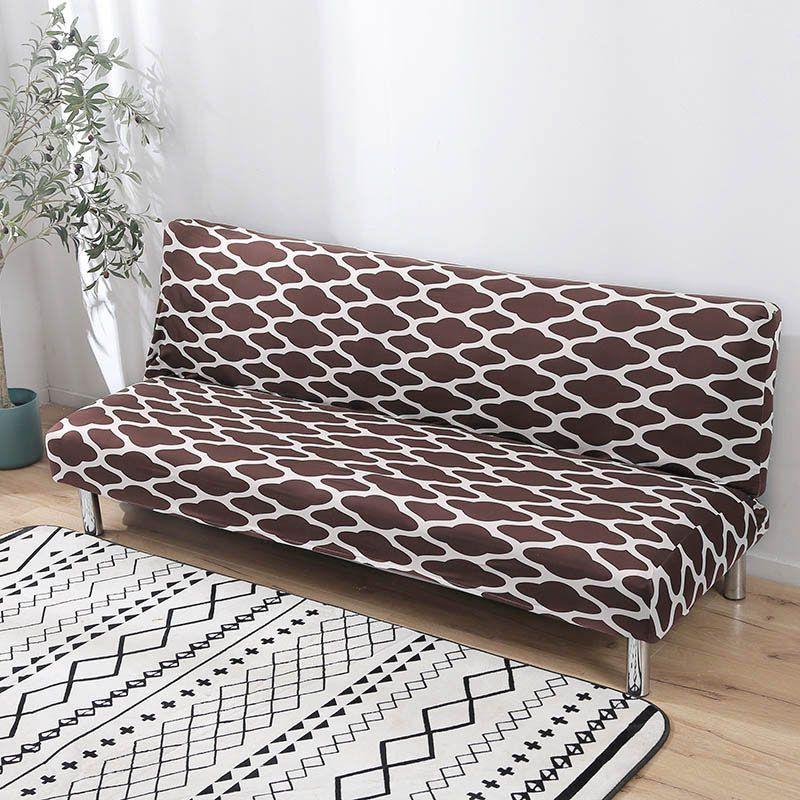 

Растягивающийся диванный чехол Геометрия Покрывало для кровати Полный Складной Без подлокотников Эластичный Чехол для дивана Arc Coffee,Small