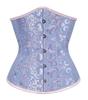 Jacquard  Corset Underbust Top Plus Size Satin Waist Cincher Sexy Gothic Workout Corsets Lingerie Women