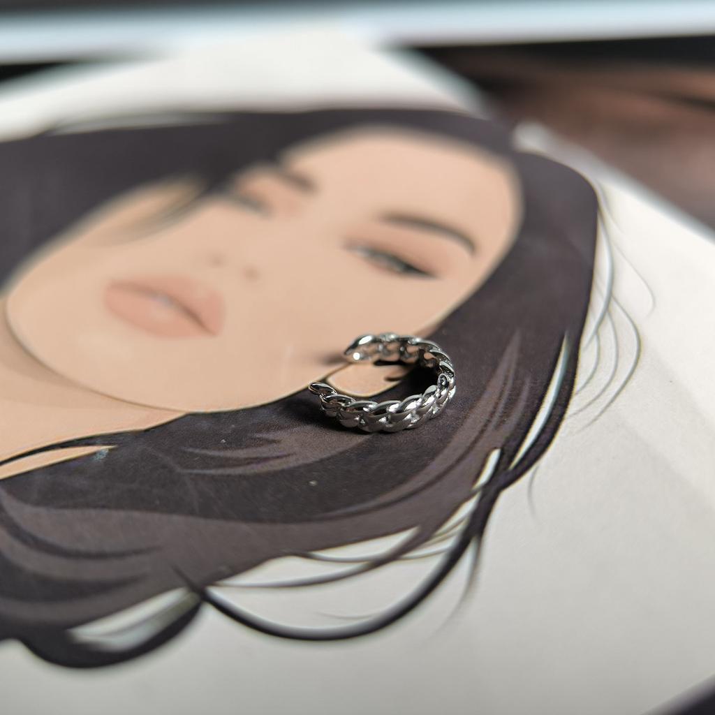 Silver Earrings Without Stones (2214960)