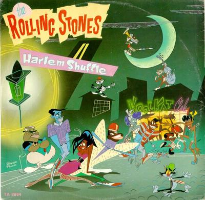 Disc de 12 inch ROLLING STONES - Harlem Shuffle TA6864 ROLLING STONES 1986 Marea Britanie Rock Folosit