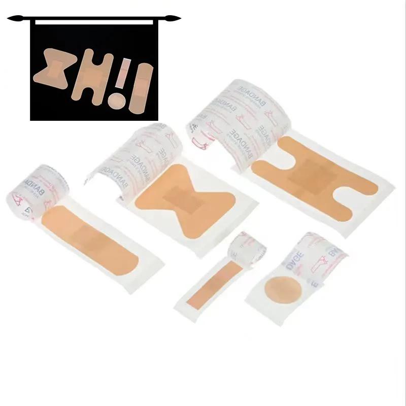 100Pcs First Aid Waterproof Wound Plaster Multi Size Band-Aid Patch For Home Travel First Aid Kit Emergency Kits Accessories