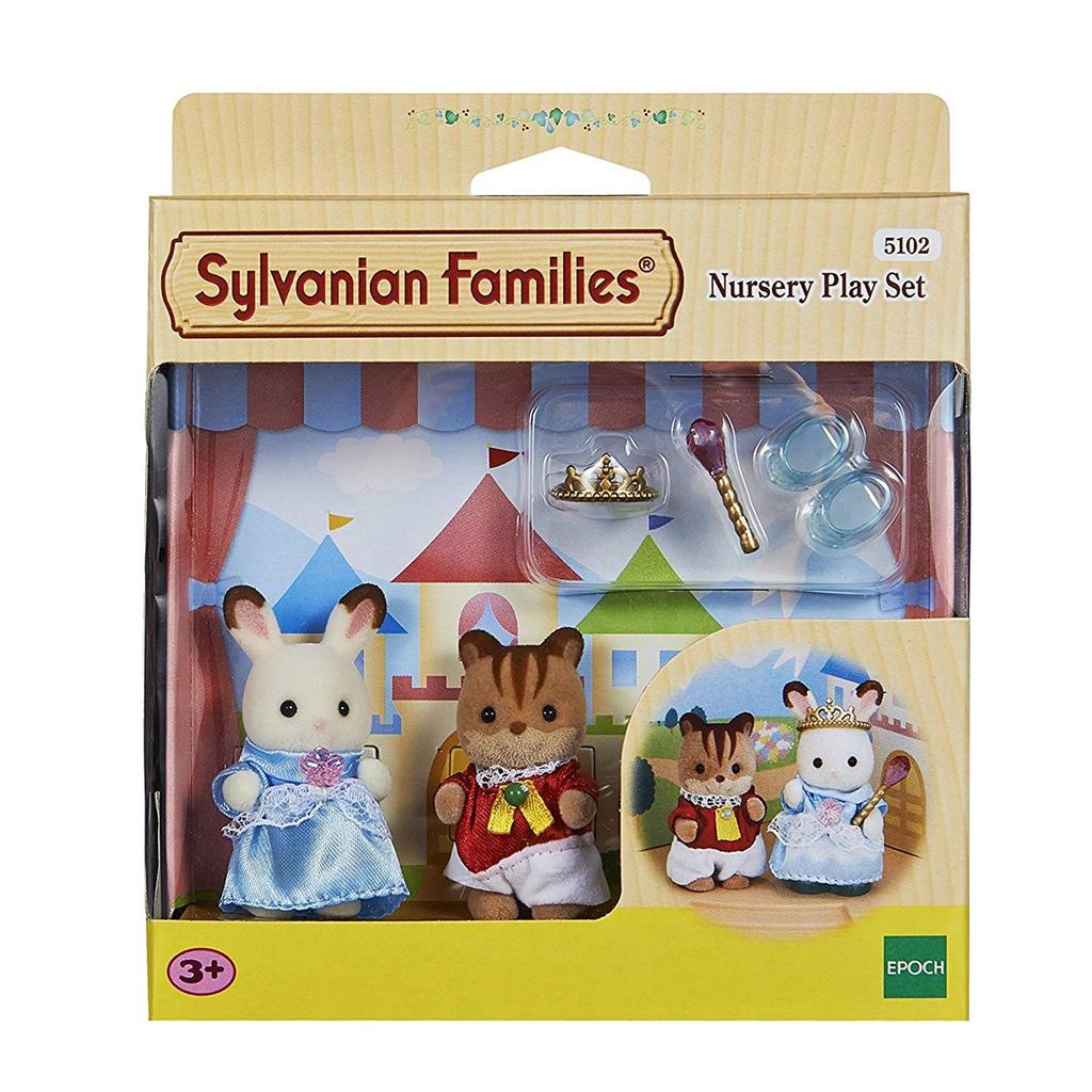 Sylvanian Families Nursery Play Set Nursery Ensemble De Jeu Y Compris Deux Figurines Et Accessoires / /