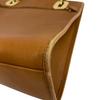 GHERARDINI Leder Handtasche Braunes Leder Gebraucht
