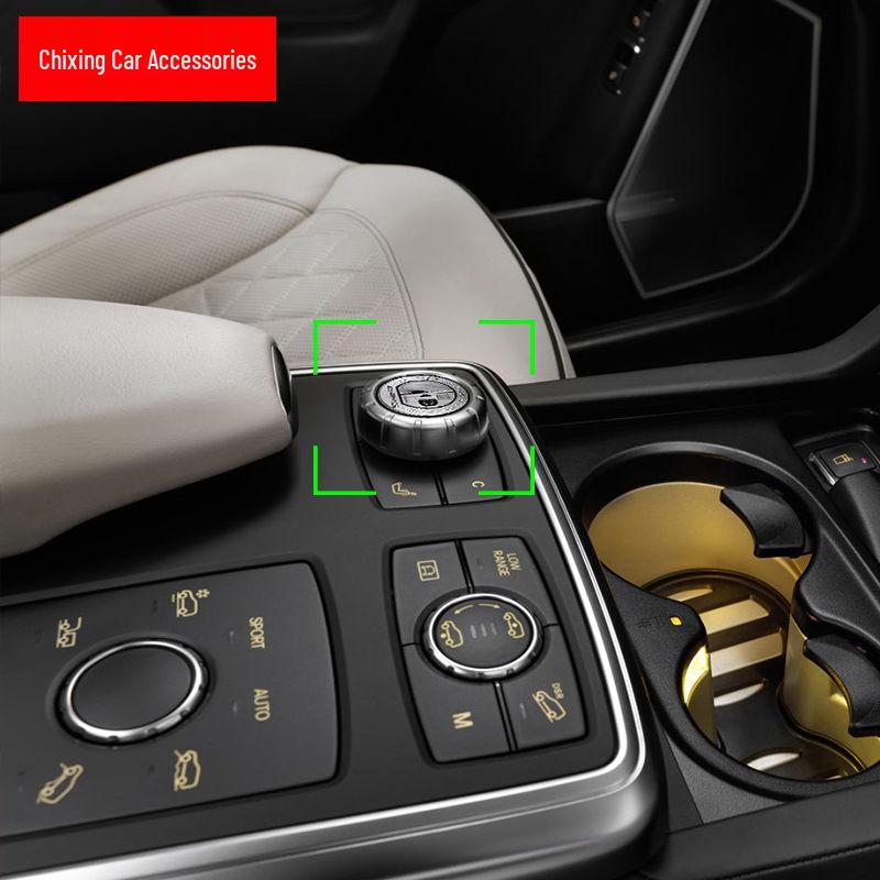 Mercedes GLA200/220 A/B-Class Interior Multimedia Knob Decoration Stickers for Air Conditioning