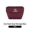 Car Seat Gap Storage Box Side Seam Organizer Leak-Proof Case Accessories For Lexus UX250h RX450h CT200h RX400h NX300h RX350 RX30 ADI1