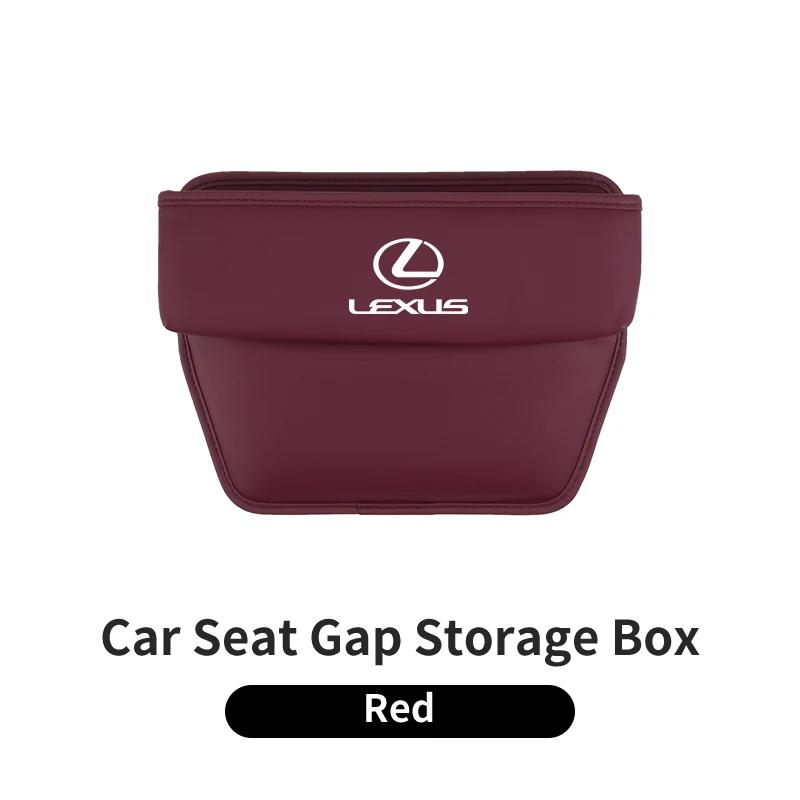 Car Seat Gap Storage Box Side Seam Organizer Leak-Proof Case Accessories For Lexus UX250h RX450h CT200h RX400h NX300h RX350 RX30 ADI1