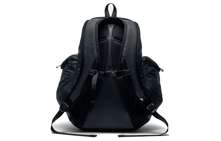 Nike Nylon Fabric Backpack Regular Unisex Black BA5236-010