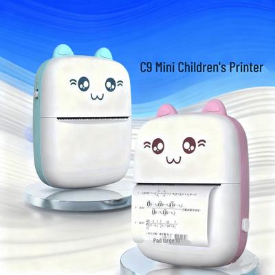 C9 Mini Portable Thermal Printer for Kids - Photo & Label Printer