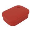 Lunch Box Food Grade Silicone Vent Design 4 Compartments Food Storage Snack Container for Home