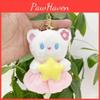 Cute Cartoon Bear Plush Toy Keychain With Short Fur For Kids And Gifts Adults