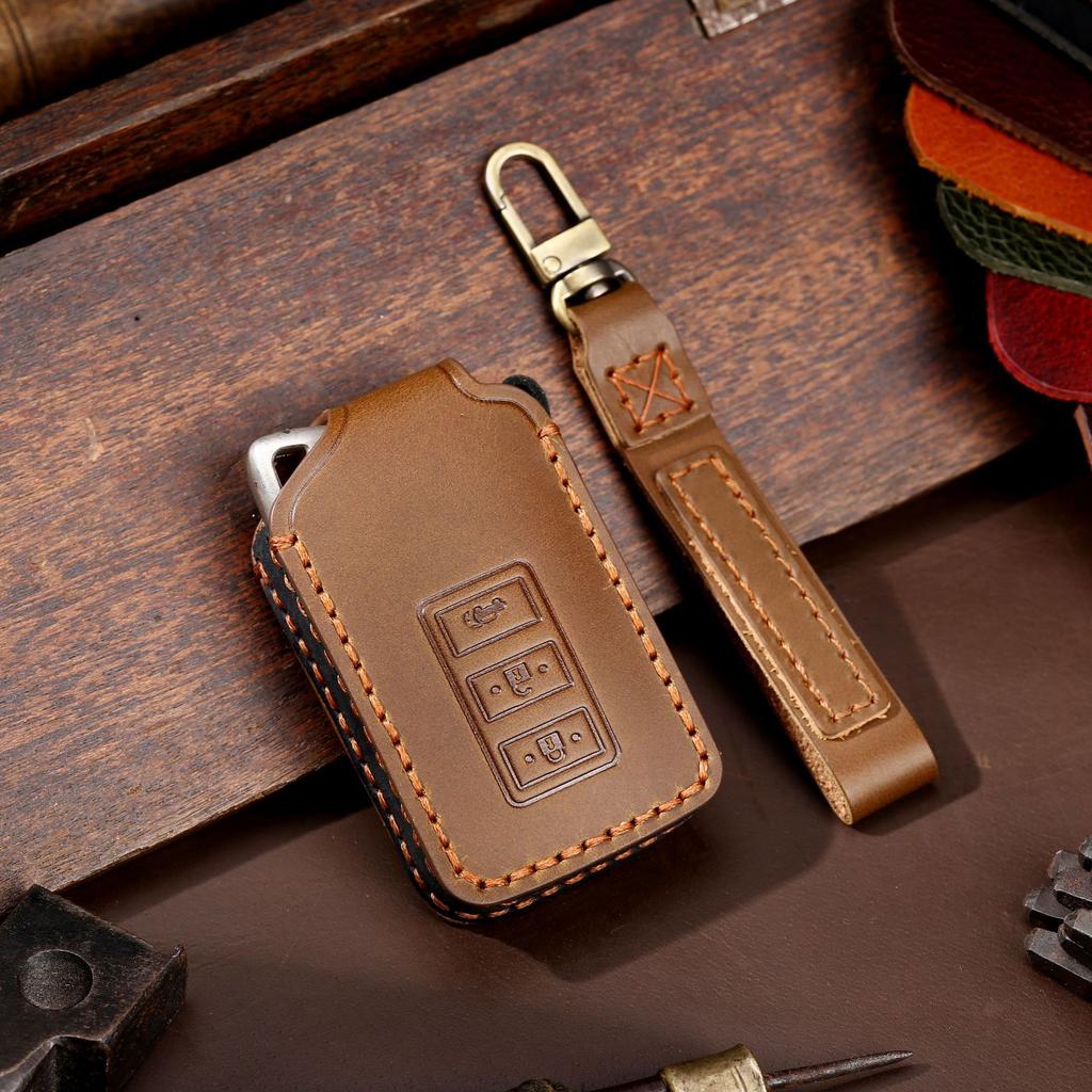 3/4 Buttons Leather Car Key Case Cover For Lexus Is Es Gs Rc Nx Rx Lx 200 250 350 Gx Ls Ux Gs 260 300 Nx200 Nx300 Rx350 Es300