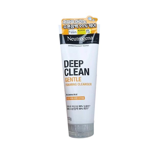 Neutrogena Deep Clean Gentle Foaming Cleanser 100g