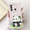For Tecno Spark Go 2022 Case KG5 KG5h Cute Panda Cartoon Cover For Tecno Spark 8C Spark8C KG5k KG5j Phone Case Soft Fundas Coque