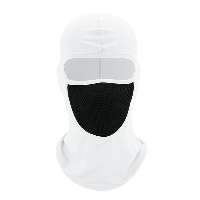 

Neck Scarfs Tube Milk Silk Face Bandana Cover Headbands Cycling Motorcycling Face Mask Balaclavas Headwear Headwrap білий