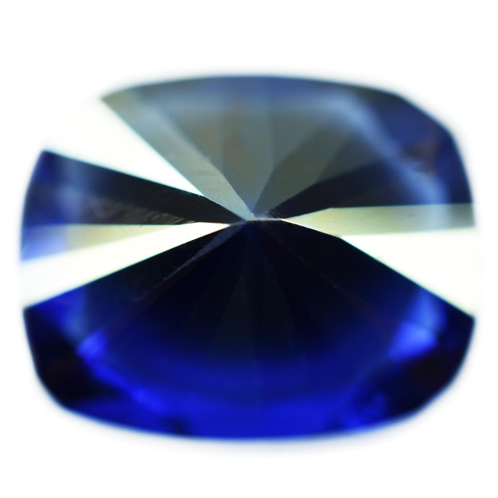 8 To 10 Ct Natural Ceylon Blue Sapphire Cushion Cut Certified Loose Gemstones
