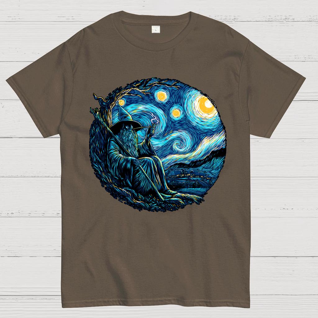 Starry Wizard Unisex 100% Cotton Summer Casual Cool Loose T-Shirt