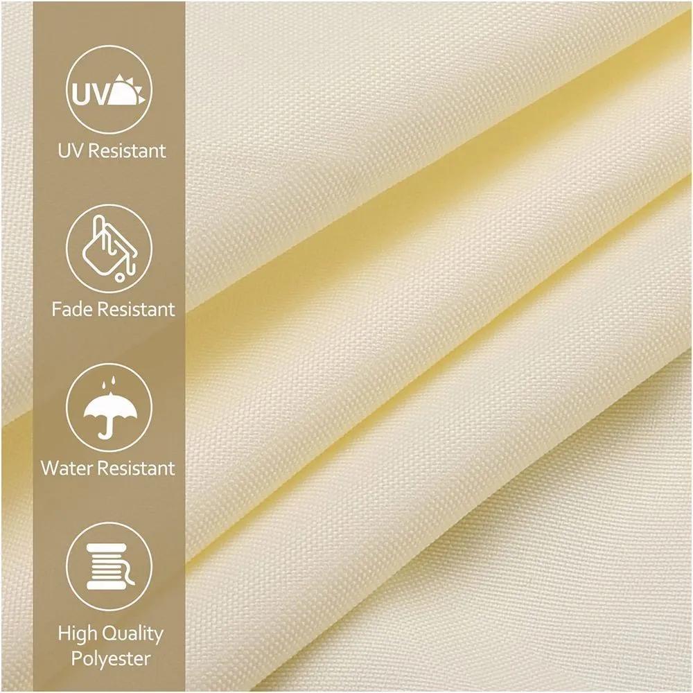 Skyggeseil, Triangle Garden Patio UV-bestandig vanntett polyestermarkise, svømmebassengmarkise, campingturseiltak