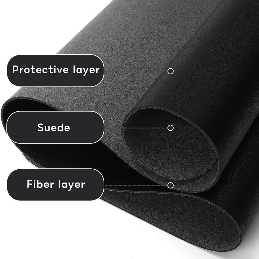 Büro Schreibtischunterlage Wasserdicht PVC Leder Tisch Dünn Großes Mauspads XXL Laptop Schreibunterlage Teppich Schwarz Rosa Firmenzubehör