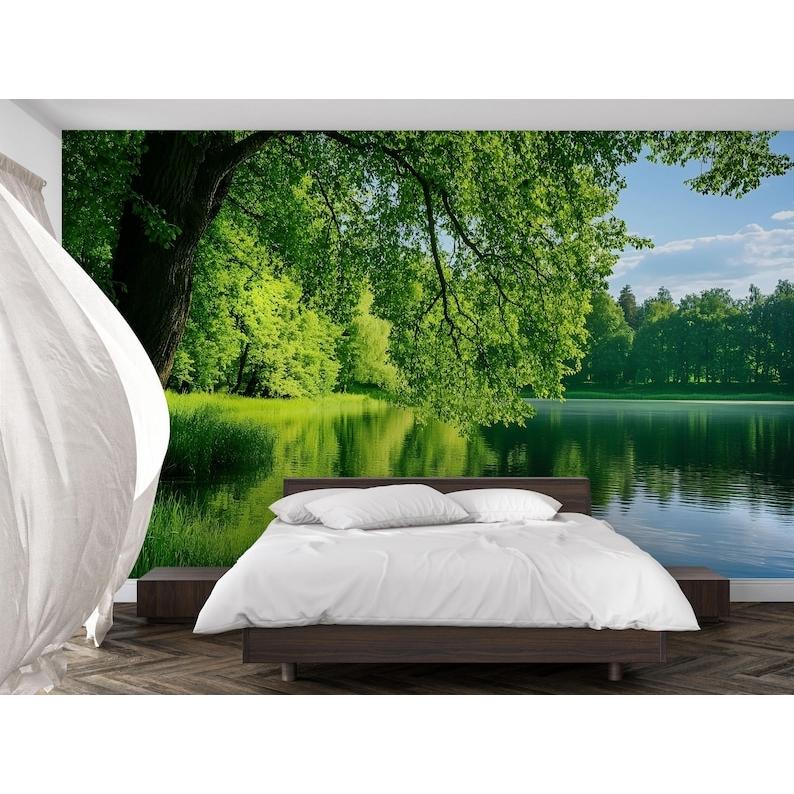 Lakes and Forests tapestry 75x100 чёрный