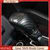 Car Gear Head Shift Knob Protection Cover Cap Trim for Nissan Kicks 2017 2018    2022 Gear Sticker