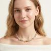 Beaded Turquoises Crystal Choker Irregular Irregular Choker Necklace Crystal Beaded Necklace  Gift