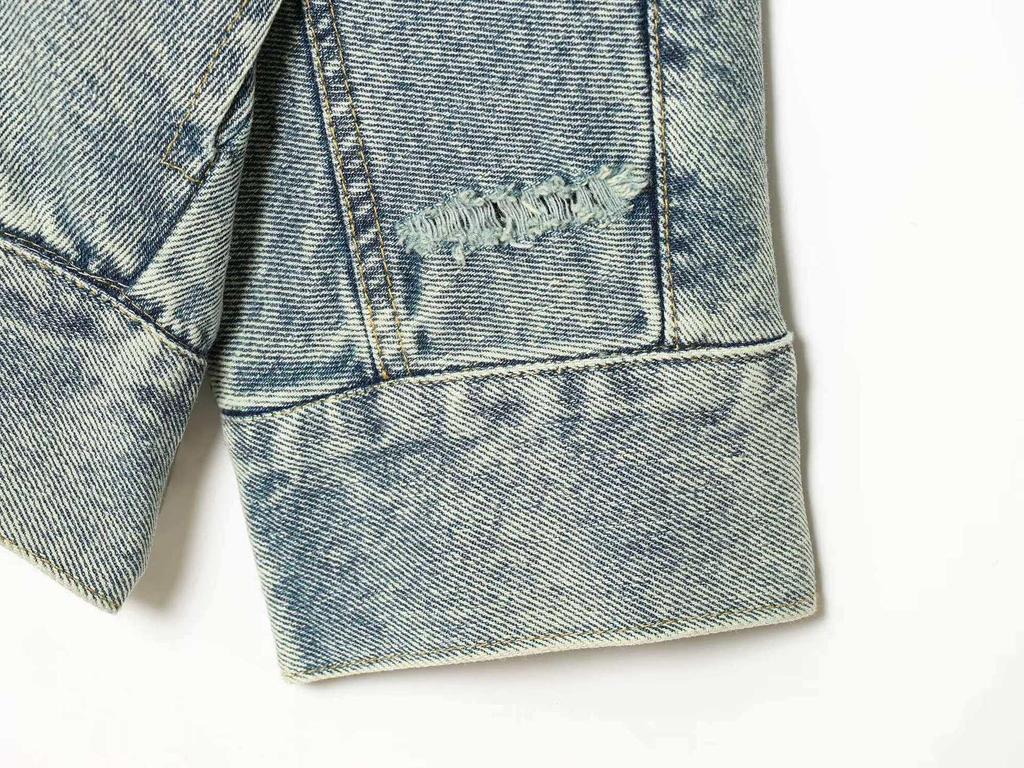 Retro European & American Style Women’s Loose Denim Jacket